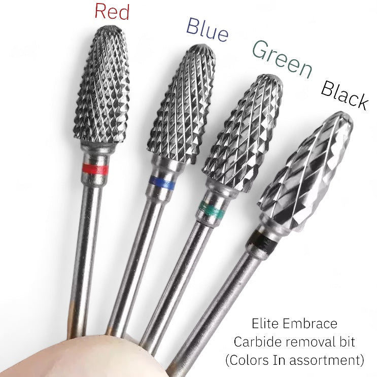 nbmsupply ELITE EMBRACE Professional Carbide Removal Bit 6.0*14.5mm Light Gray BLACK