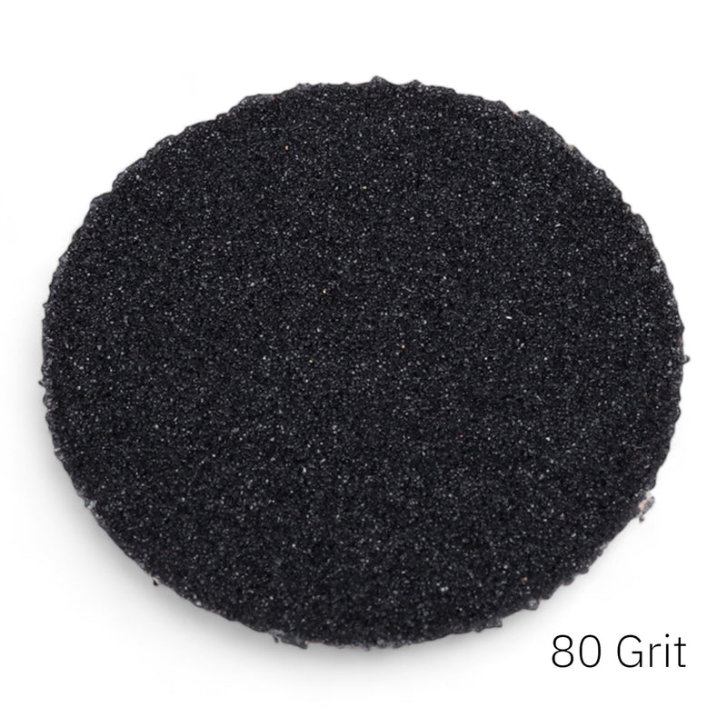 nbmsupply ELITE EMBRACE Professional Sanding Disc Papers M 20mm 100pcs 80 grit Dark Slate Gray