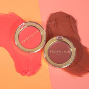 Profusion Cosmetics Superbloom | Full Bloom Cream Blush Blushes & Bronzers Light Salmon Rose Petal,Hibiscus