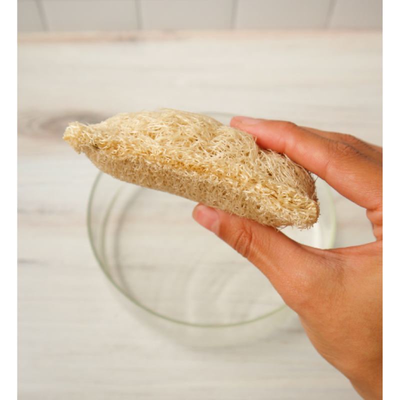 Love of Earth Co. Loofah Dish Sponges Light Gray