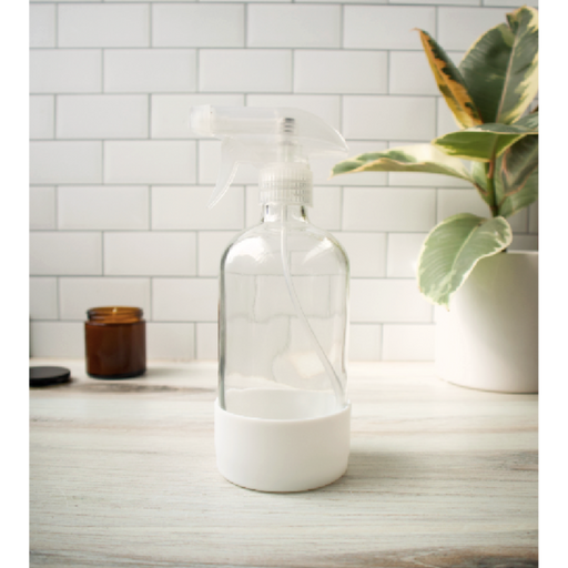 Love of Earth Co. 16 oz Glass Spray Bottle Light Gray