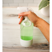 Love of Earth Co. 16 oz Glass Spray Bottle Antique White