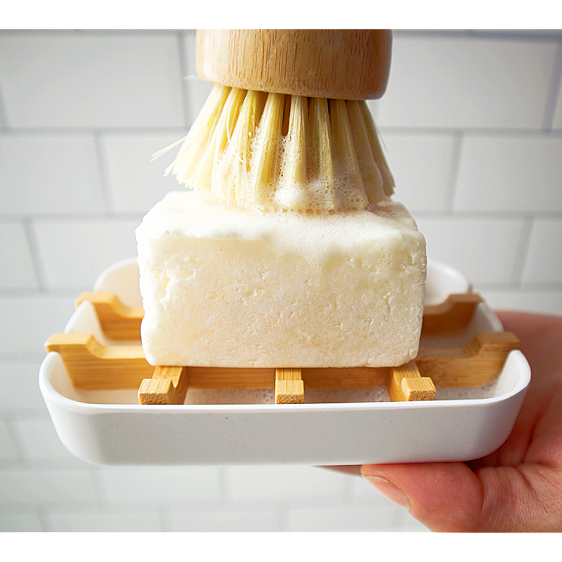 Love of Earth Co. Dish Soap Bar Light Gray 1 bar,Add a Soap Tray to my 1 Bar!