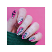 UberChic Beauty Flora & Fauna Stamping Plate Pale Violet Red