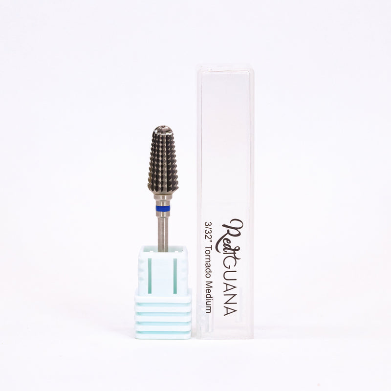Red Iguana LLC Tornado Nail Bit Nail Bit White Smoke Medium,Coarse