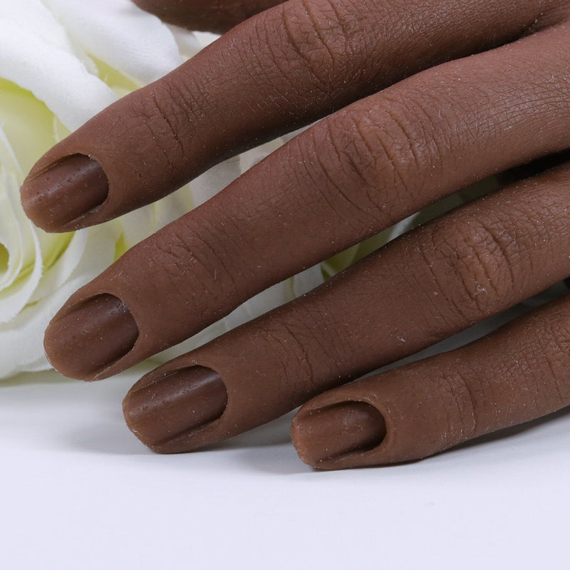 Red Iguana LLC 2.0 Silicone Practice Finger 2.0 Hand Dark Olive Green Evelyn