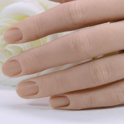 Red Iguana LLC Set of Two 2.0 Full Silicone Practice Hands (Left and Right) 2.0 Hand Rosy Brown Set of 2 (Left and Right) hands / Poseable / Inessa,Set of 2 (Left and Right) hands / Regular / Inessa