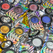 Rude Cosmetics Hypnotic Hyper Duo Chrome Eyeshadow Single Eyeshadows Dark Slate Gray Mesmer Eyes,Lucid Dream,Psychosomatic,State of Mind,Incognito,Surrealism,Disorient,Daydream,Clairvoyance,Delirium