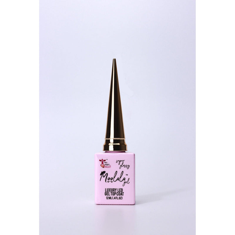 minimanimoo Moolala™ Super Glossy Gel Top Coat Nail Polish Lavender