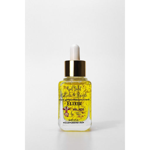 minimanimoo Ms. Moo™ 24k Gold Elixir For Hands & Cuticles Cinnamon Bun Lavender