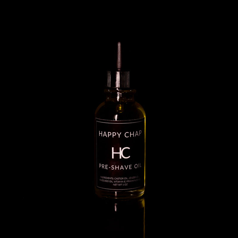 Happy Chap Happy Chap Pre-Shave Oil 1 Oz Pre-Shave Oil Black