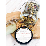 Butter Me Up Organics Calming Healing Facial Steam Face Antique White