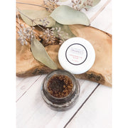Butter Me Up Organics Organic Chocolate Lip Scrub Flaky Chapped Lips Face Light Gray