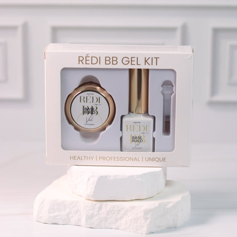 Red Iguana LLC "VEIL" BB Gel Kit - Milky White Base and Builds Dark Slate Gray