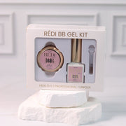 Red Iguana LLC "BLUSH" BB Gel Kit - Pink Base and Builds Dim Gray