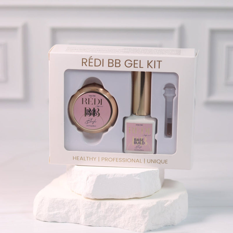 Red Iguana LLC "BLUSH" BB Gel Kit - Pink Base and Builds Dim Gray