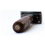 CreationsByWill Hand turned Walnut Wood Double Edge Safety Razor Double Edge Razor Lavender Brass,Red Brass,Gold,Gunmetal,chrome
