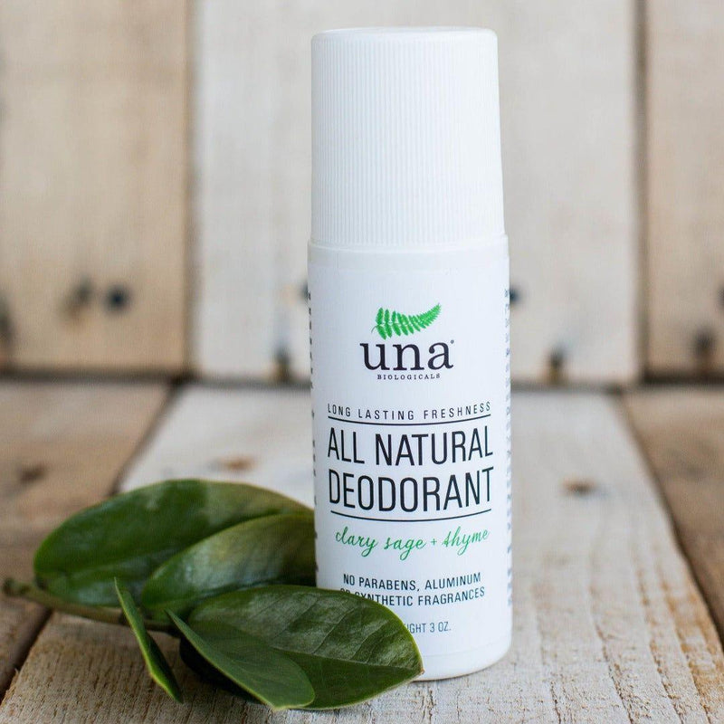Una Biologicals® Roll-on Deodorant | Natural Deodorant | Una Biologicals Deodorant Gray