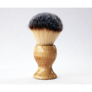 CreationsByWill Maple Plisson Lather Brush Lather Brush White Smoke