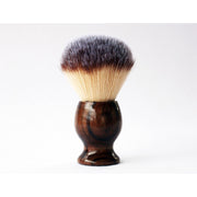 CreationsByWill Walnut plisson Lather shave Brush Lather Brush White Smoke