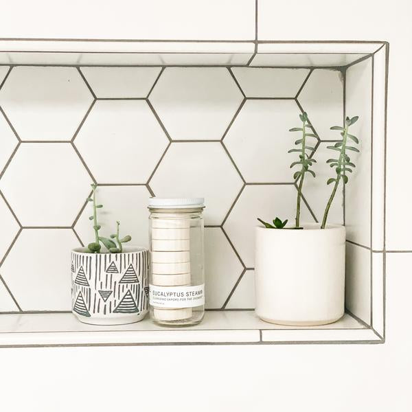 No Tox Life EUCALYPTUS STEAM® Cleansing vapors for the shower® - Normal Jar - No Tox Life® White Smoke