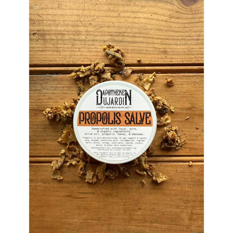 Apotheke DuJardin Propolis Salve | Acne | Burns | Skin Revival salve Sienna