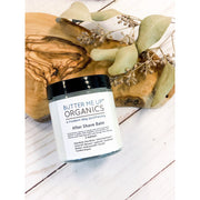 Butter Me Up Organics Organic After Shave Balm / Organic After Shave / Moisturizing After Shave / Gifts For Men / Gifts for Dad / Husband / Shaving Set Face Antique White