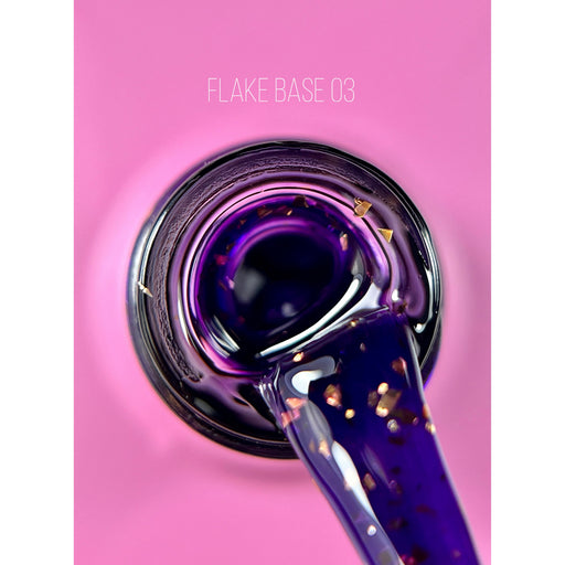nbmsupply BEYOU Professional Flake base 03(Fall collection) 15ML BFBF0315 Orchid