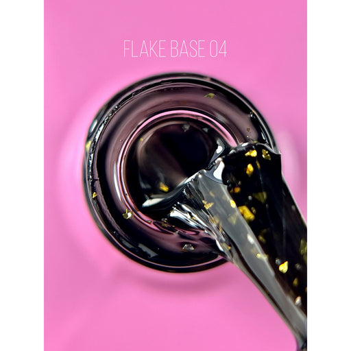 nbmsupply BEYOU Professional Flake base 04(Fall collection) 15ML BFBF0415 Hot Pink
