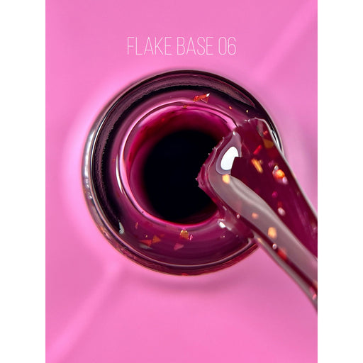 nbmsupply BEYOU Professional Flake base 06(Fall collection) 15ML Light Slate Gray