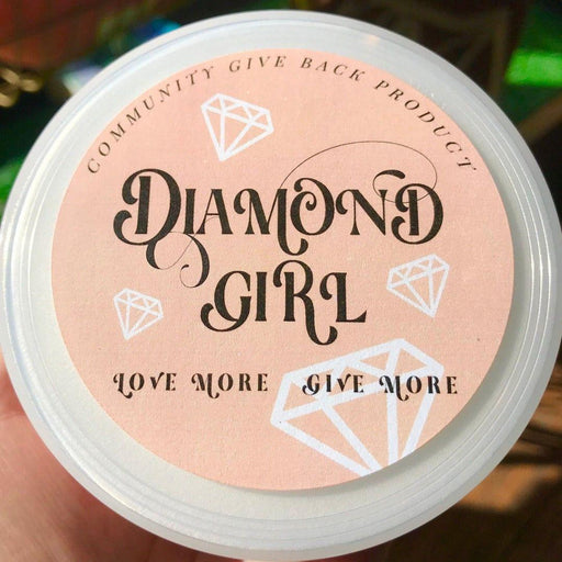 Una Biologicals® Diamond Girl Shimmering Body Butter | Natural Body Lotion | Una Biologicals Body Butter Wheat 6 oz,2 oz travel size