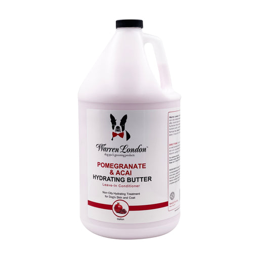 Warren London Hydrating Butter - For Skin & Coat - Professional Size Grooming Size Product White Smoke Pomegranate & Acai