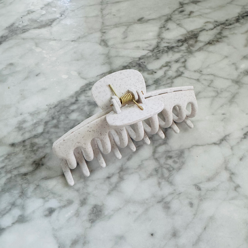 Love of Earth Co. Compostable Hair Clip Bath & Body Gray Standard Size,XL Size