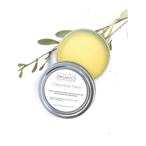 Butter Me Up Organics Calendula Balm / Calendula Salve Body Tan