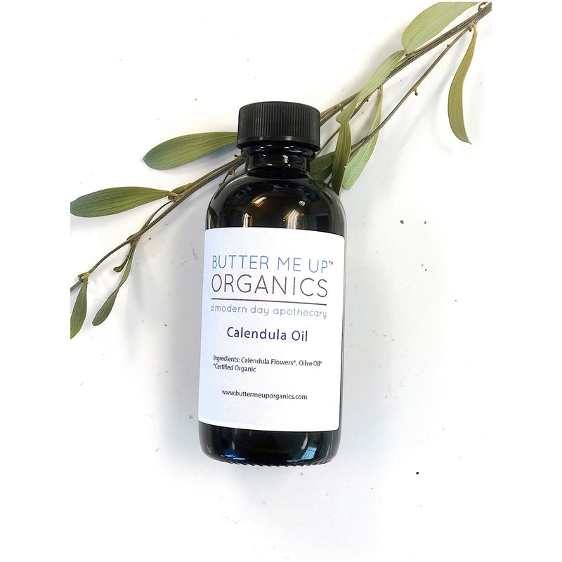 Butter Me Up Organics Calendula Oil / Pure Calendula Oil Body Dark Slate Gray
