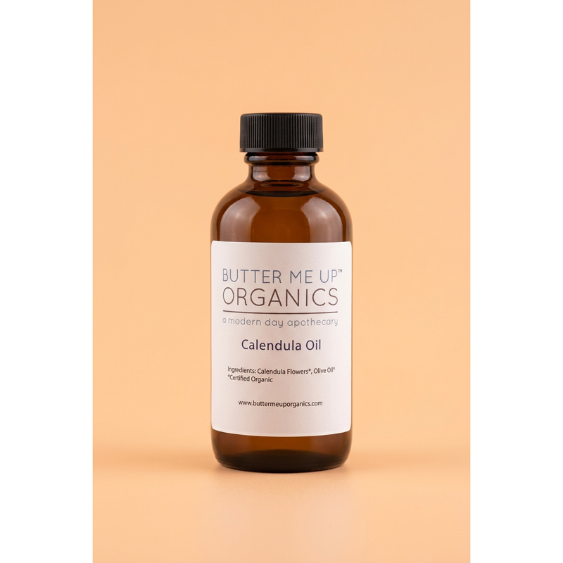 Butter Me Up Organics Pure Calendula Oil Body Navajo White