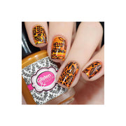 UberChic Beauty Lovely Leaves-04 Stamping Plate Tan