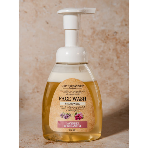 MION Artisan Soap Co. Face Wash | with Rose Hip and Tamanu Oils Dark Gray