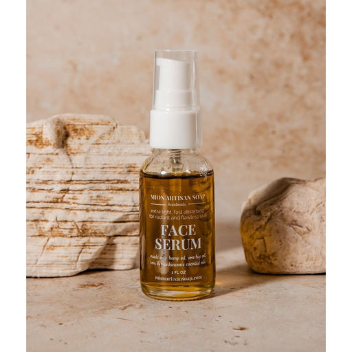 MION Artisan Soap Co. Face Serum | Promotes Collagen Production | Evens Out Skin Tone Tan