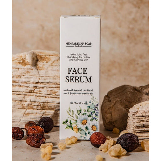MION Artisan Soap Co. Face Serum | Promotes Collagen Production | Evens Out Skin Tone Tan