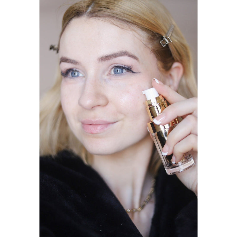 EpiLynx Sunrise Hyaluronic Acid Serum for Sensitive Skin – Nourishing, Firming & Radiant Glow Hydration Face Serums Black