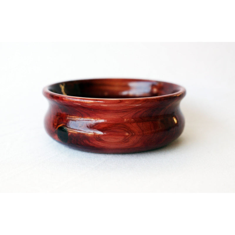 CreationsByWill Red Cedar Lather Bowl Lather Bowl Dark Slate Gray