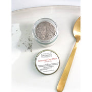 Butter Me Up Organics Organic Charcoal Mask / Activated Charcoal Mask Face Antique White