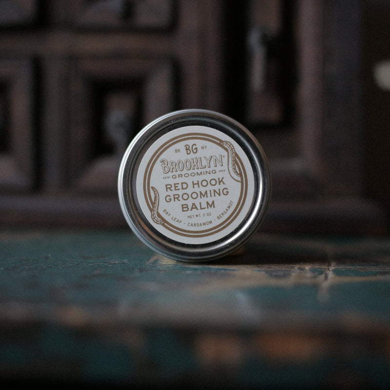Brooklyn Grooming Red Hook Grooming Balm (Formerly Beard Balm) Beard balm Dark Slate Gray 1 OZ. (TRAVEL),2 OZ. (FULL)