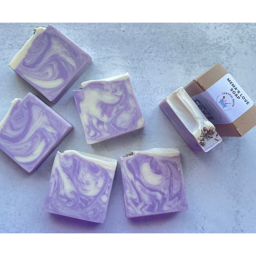Lustful Bath, LLC MEMA'S LOVE HANDCRAFTED SOAP Cold Process Soap Dark Gray