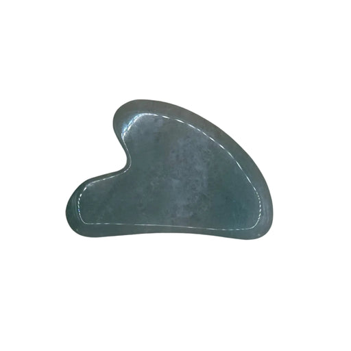 By Robin Creations Green Jade Gua Sha Facial Massaging Stone Accessories & Containers White Smoke 1 Stone