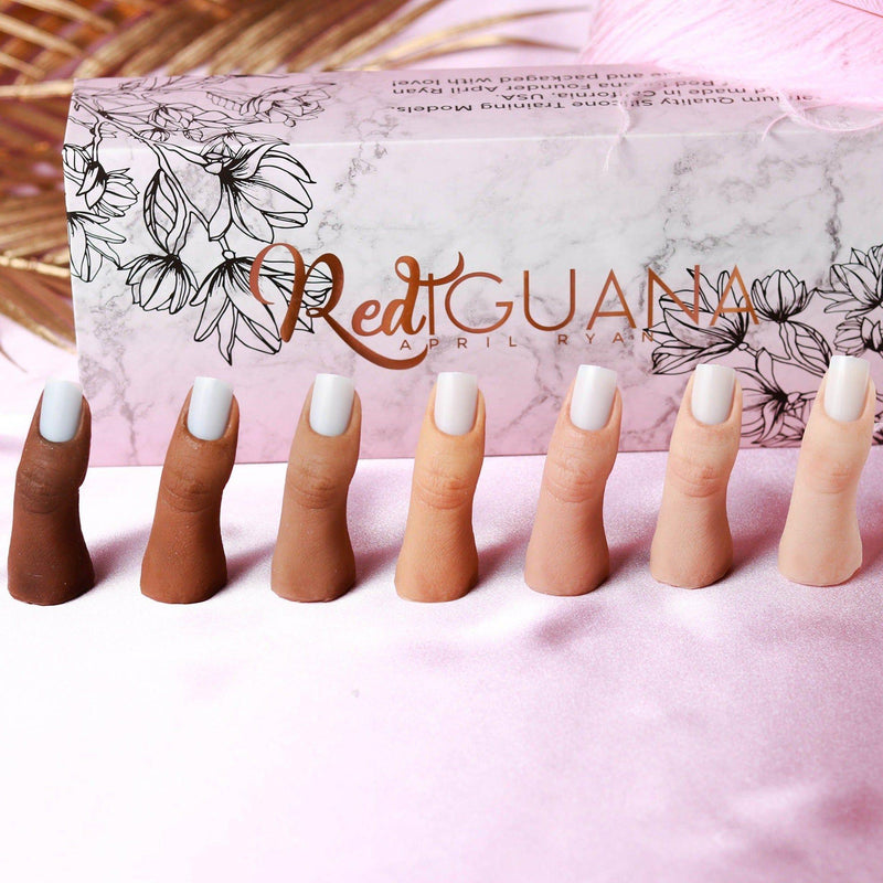 Red Iguana LLC Set of 7 Colors 3.0 Silicone Practice Thumbs kit White Smoke Default Title