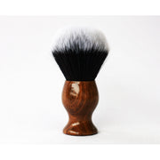 CreationsByWill Walnut Tuxedo shave Brush Lather Brush Black