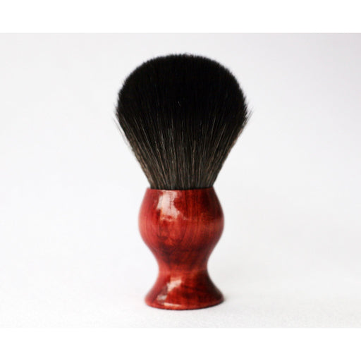 CreationsByWill Red Cedar Game Changer Lather Brush Lather Brush Black