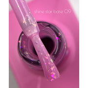 nbmsupply BEYOU Professional Shine Star Base 09 15ml Maroon